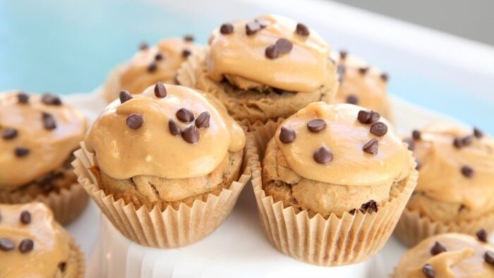 PB Banana Chocolate Chip Cupcakes