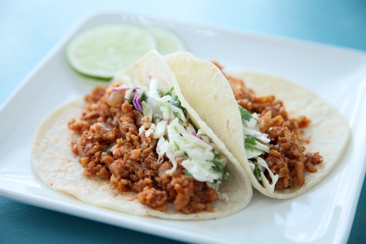 Veggie Tacos with Coconut Lime Slaw feature pic
