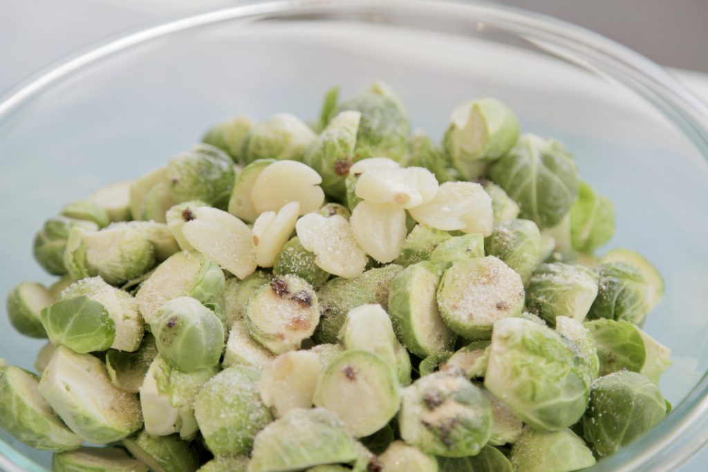 Brussels Sprouts with seasonings