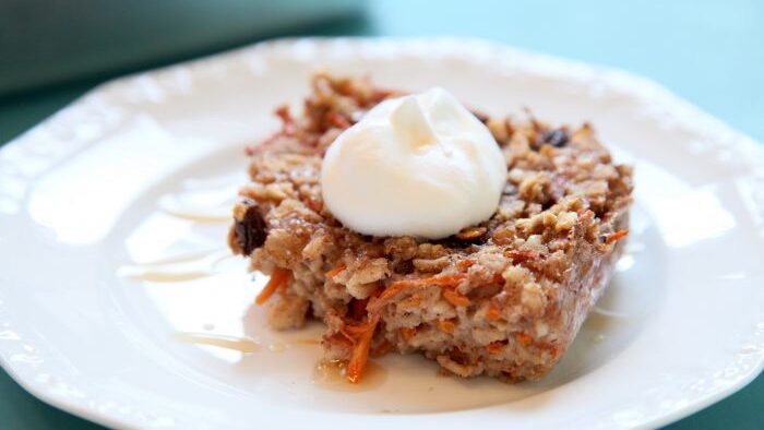 carrot cake make ahead oatmeal