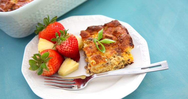 Sausage and Egg Casserole feature photo