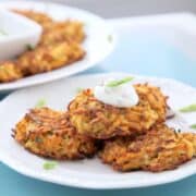 Sweet Potato and Spice Latkes