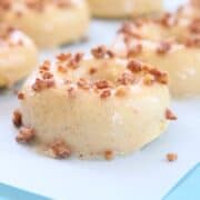 Baked Eggnog Donuts Feature Photo