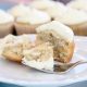 gluten and dairy free banana cupcakes with cream cheese frosting