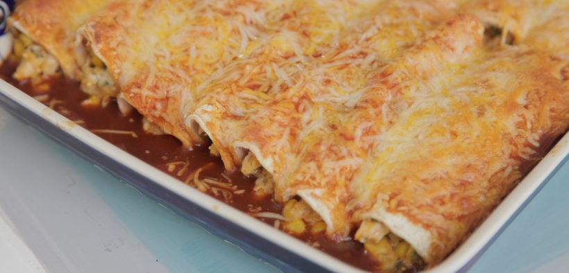 gluten free chicken enchiladas