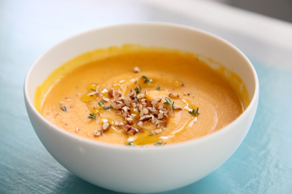 Vegan Creamy Butternut Squash Soup – At Home With Shay
