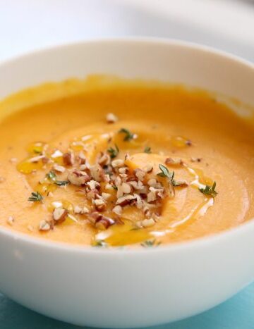 vegan creamy butternut squash soup