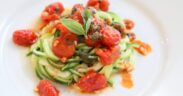 Zoodles with Easy Tomato and Basil Sauce