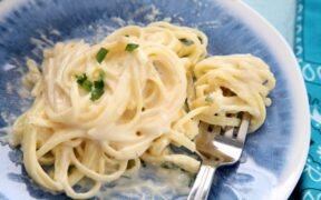 gluten free Fettuccine Alfredo