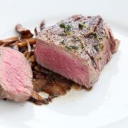 Filet Mignon with Madeira Mushrooms Feature Pic