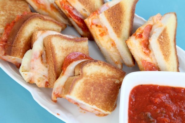 gluten free pizza grilled cheese