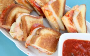 gluten free pizza grilled cheese