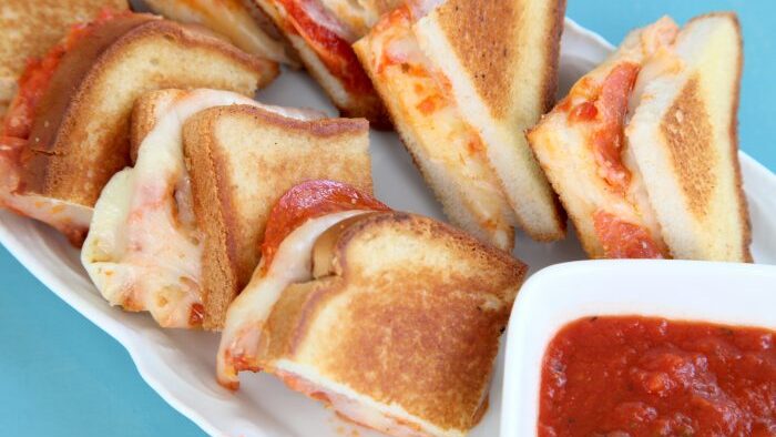 gluten free pizza grilled cheese