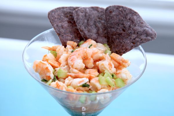 cajun shrimp ceviche