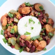 red beans and rice image