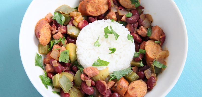 red beans and rice image