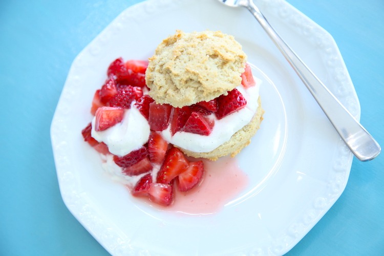 Gluten Free Strawberry Shortcake Feature Photo
