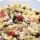 gluten free veggie feta pasta salad