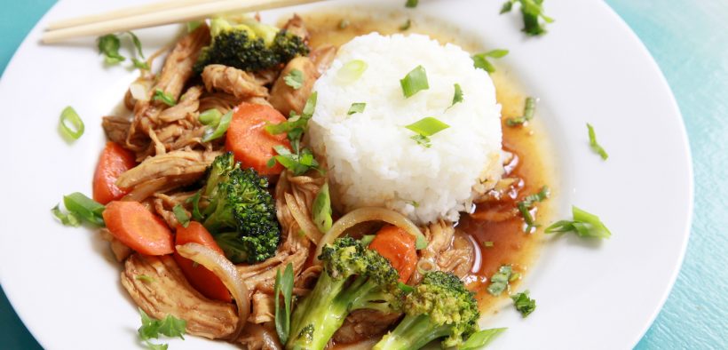 honey ginger stir-fry