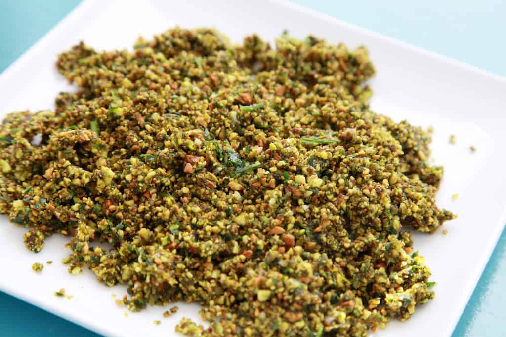 Pistachio and Pesto Lamb Chops – At Home With Shay