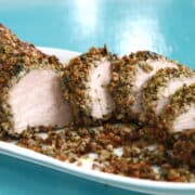 Pecan Crusted Pork Loin