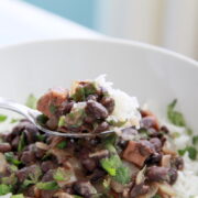 black beans and rice