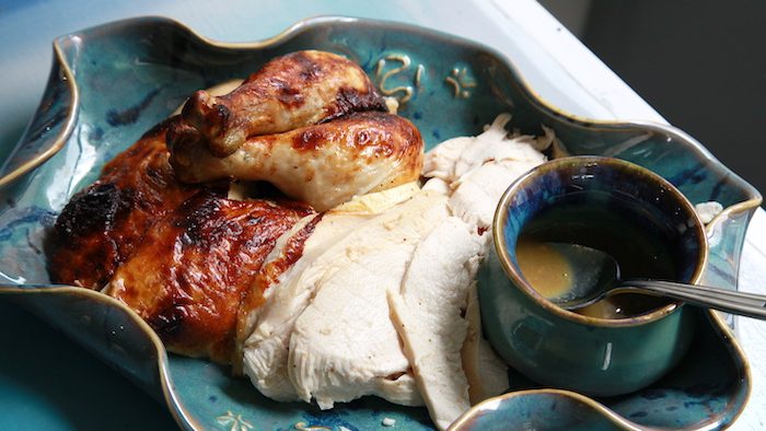 Honey Dijon Roast Chicken