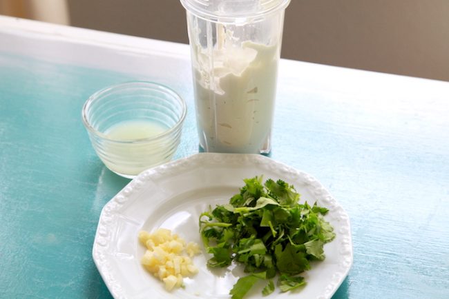 Creamy Vegan Cilantro Lime Dressing