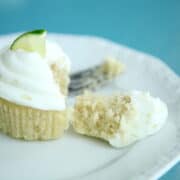 Coconut Cupcakes with Lime Frosting