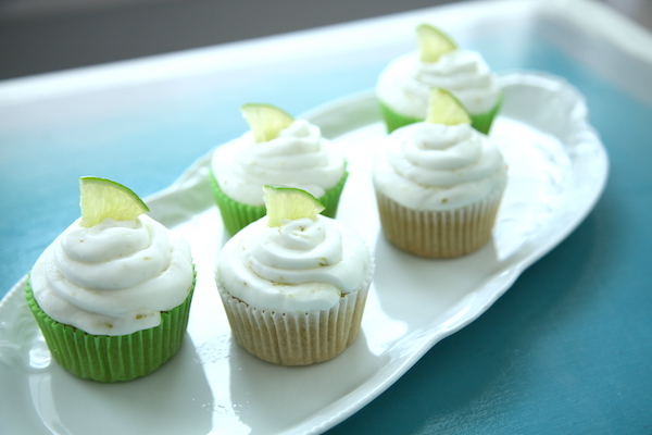 Coconut Cupcakes with Lime Frosting