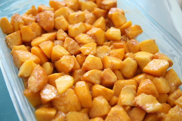 Peach Crumble