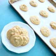 White Chocolate Macadamia Nut Cookies Feature Photo