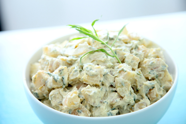 Tarragon Potato Salad Feature Photo