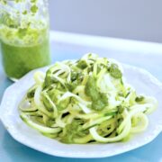 Pesto Zoodles Feature Photo