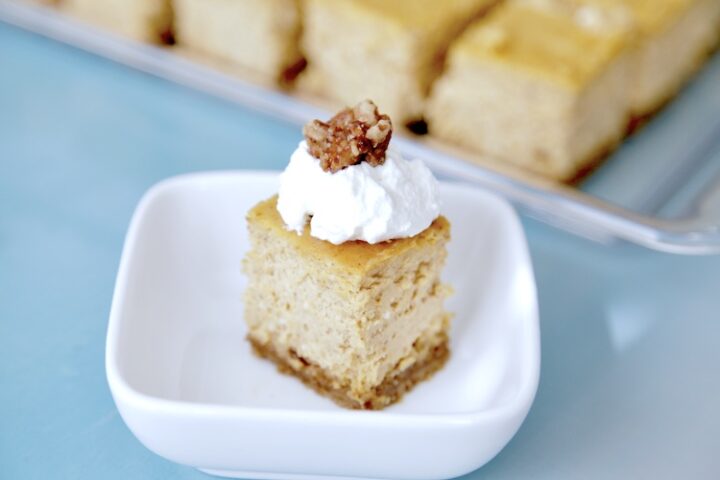 Spiced Pumpkin Cheesecake Feature Photo