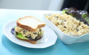 Curried Chicken Salad Sandwich Feature Photo