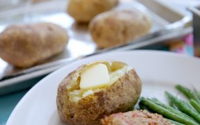 Perfect Baked Potatoes Feature Photo