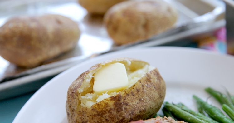Perfect Baked Potatoes Feature Photo