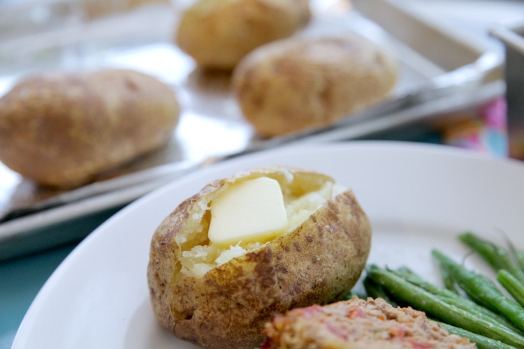 Perfect Baked Potatoes Feature Photo