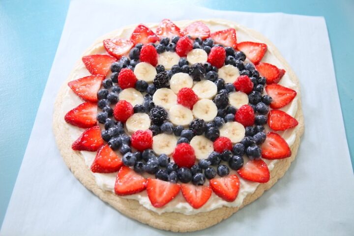 Berries & Cream Pizza Feature Photo