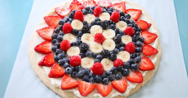 Berries & Cream Pizza Feature Photo