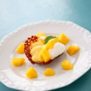 Mango Parfaits with Tropical Lace Cookies Feature photo