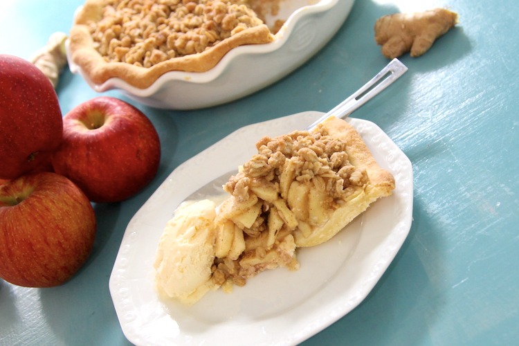 Ginger Apple Pie Feature Photo
